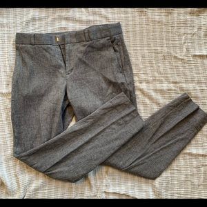 Banana Republic Linen-Cotton Avery Crop Pant